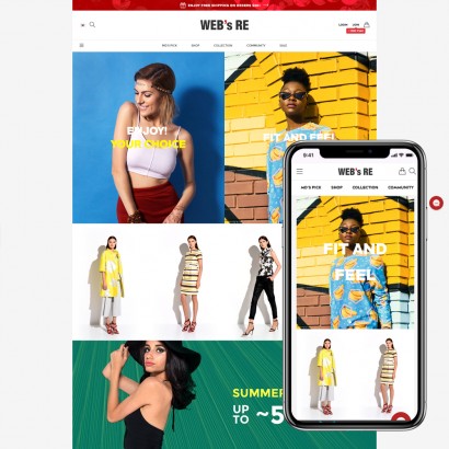 WEB'SRE 샘플쇼핑몰1