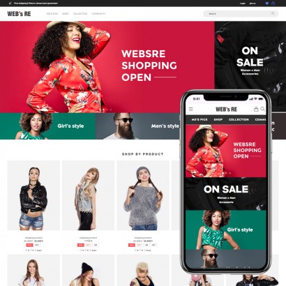 WEB'SRE 샘플쇼핑몰3